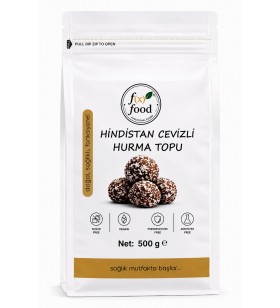 HİNDİSTAN CEVİZLİ HURMA TOPU 250 GR